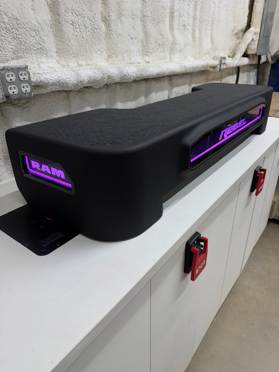 Stage 2 Empty Subwoofer Enclosure For 2019+ Ram 1500