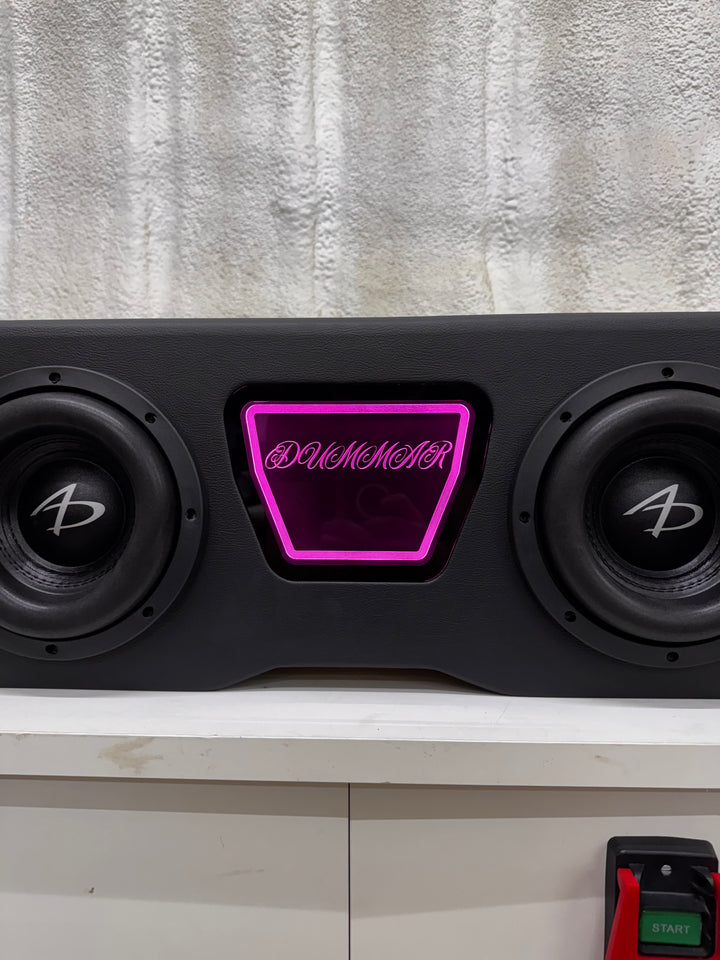 Stage 2 Essential Ported Subwoofer Enclosure Loaded With 4 Audio Dynamics 3008's