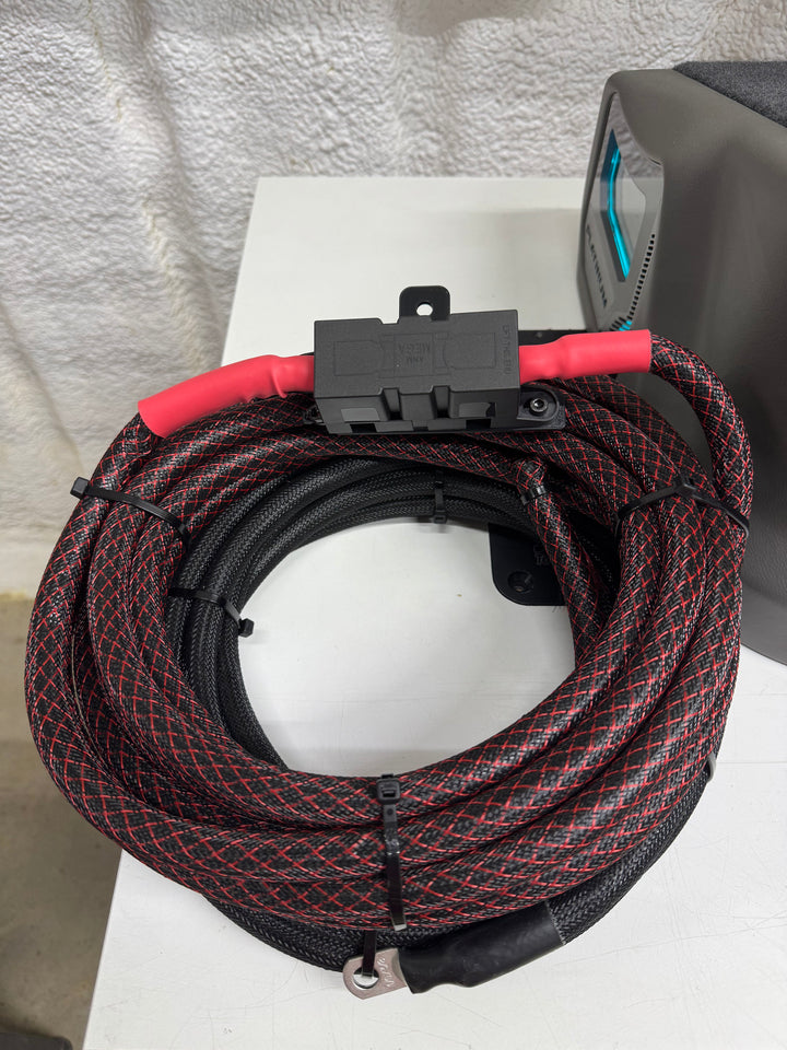 Full Length 4-Gauge Power and Ground Power Cable Kit