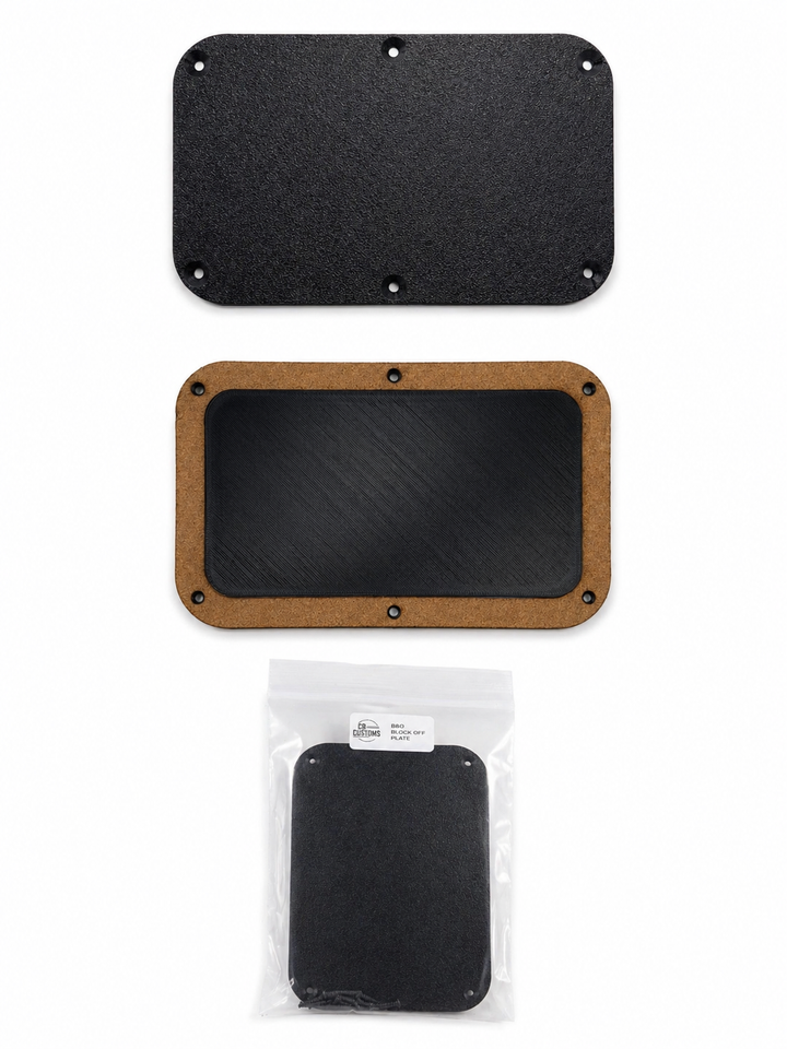 B&O Subwoofer Block Off Plate 2021+ Ford F-150 or 2023+ Super Duty