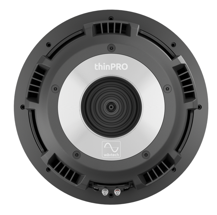 Wavtech thinPRO12-S4 12" S4-ohm shallow mount subwoofer