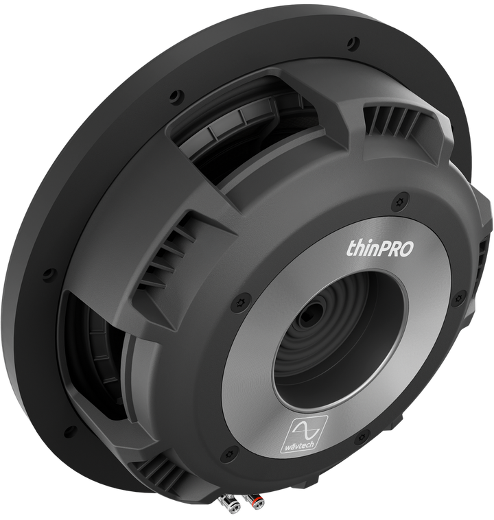 Wavtech thinPRO12-S4 12" S4-ohm shallow mount subwoofer